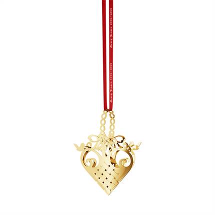 Georg Jensen juleuro 1992/2022 - Messing belagt med 18 kt guld