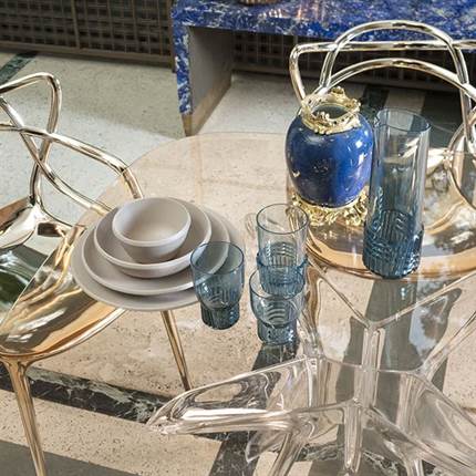 Kartell Jellies Family Karaffel - Light Blue