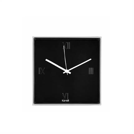 Kartell Tic&Tac Vægur - sort