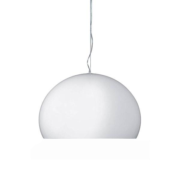 Kartell Big FL/Y Pendel - Blank hvid