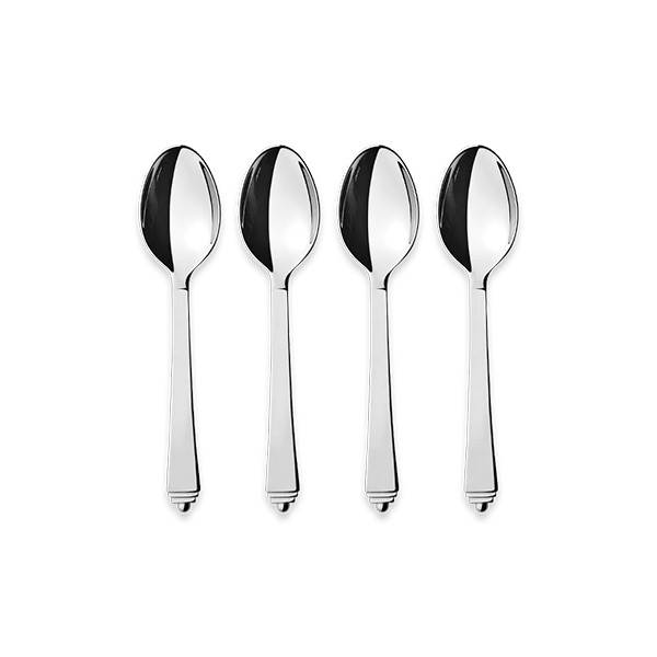 Georg Jensen PYRAMID dessertskeer i gaveæske, 4 stk.