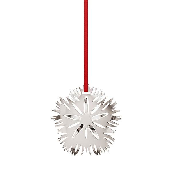 4: Georg Jensen jul 2020 ornament, Nellike - Messing belagt med palladium