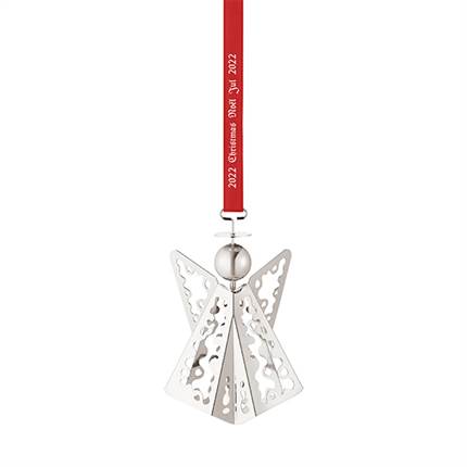 Georg Jensen jul 2022 Juleuro - engel med blonder - Palladium