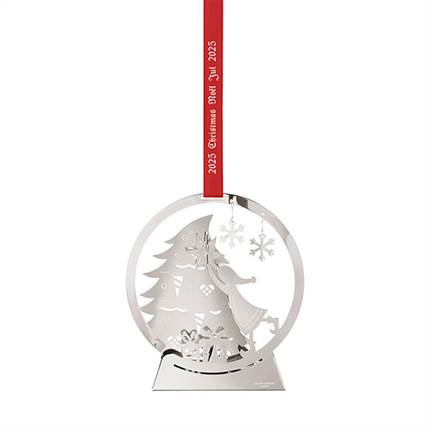 Georg Jensen 2025 Juleuro, snekugle - Palladium