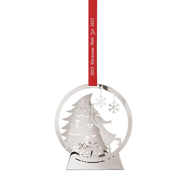 Georg Jensen 2025 Juleuro, snekugle - Palladium : Erling Christensen Møbler