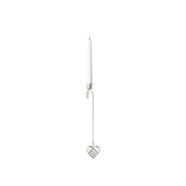 Georg Jensen 2025 Lyseholder, hjerte - Palladium