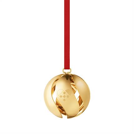 Georg Jensen 2025 Kugle - Forgyldt 