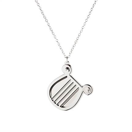 Georg Jensen 2026 Juleornament, harpe - Palladium