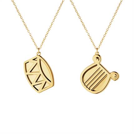 Georg Jensen 2026 Juleornamentsæt - Forgyldt