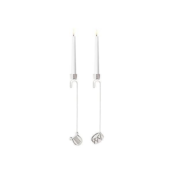 Georg Jensen 2026 Lyseholder, harpe & tromme - Palladium : Erling Christensen Møbler