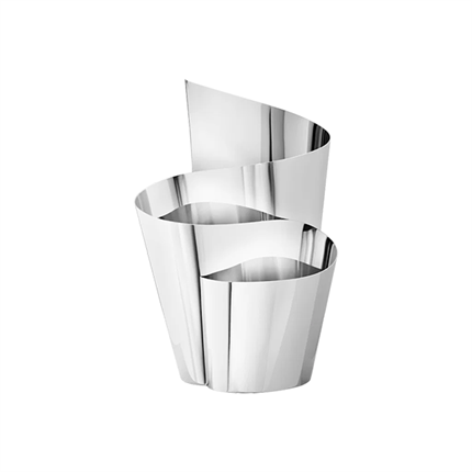 Georg Jensen Fold vase, høj