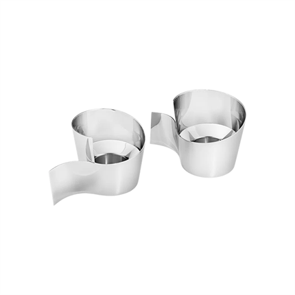Georg Jensen Fold fyrfadsstage, 2 stk
