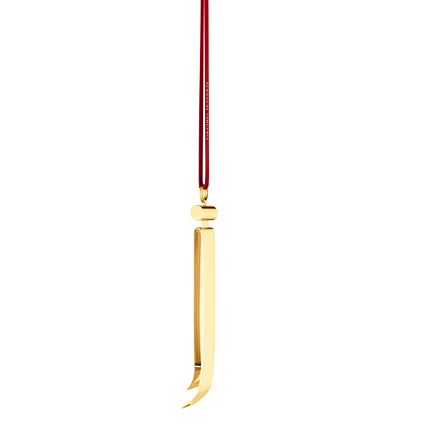 Georg Jensen Bogstavornamenter, I - Forgyldt : Erling Christensen Møbler