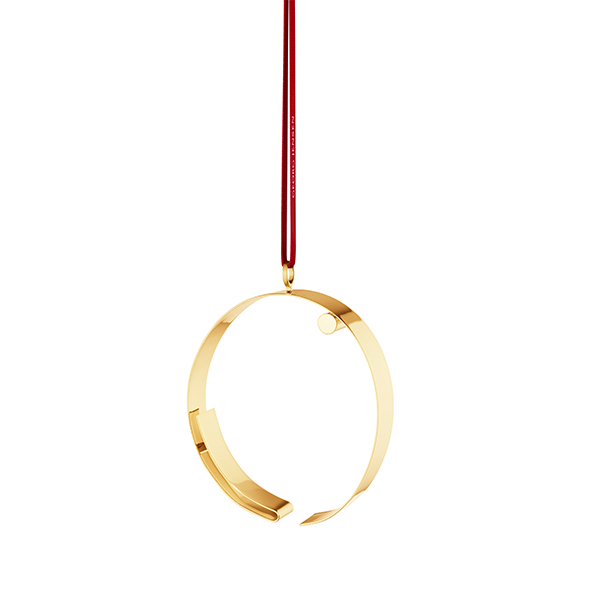 Georg Jensen Bogstavornamenter, O - Forgyldt : Erling Christensen Møbler
