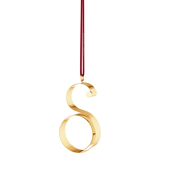 Georg Jensen Bogstavornamenter, S - Forgyldt : Erling Christensen Møbler