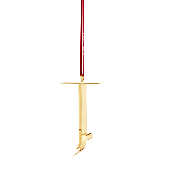 Georg Jensen Bogstavornamenter, T - Forgyldt : Erling Christensen Møbler