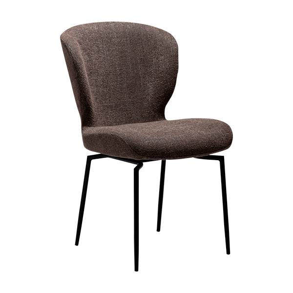 Dan Form Glory Spisebordsstol Major Brown Bouclé