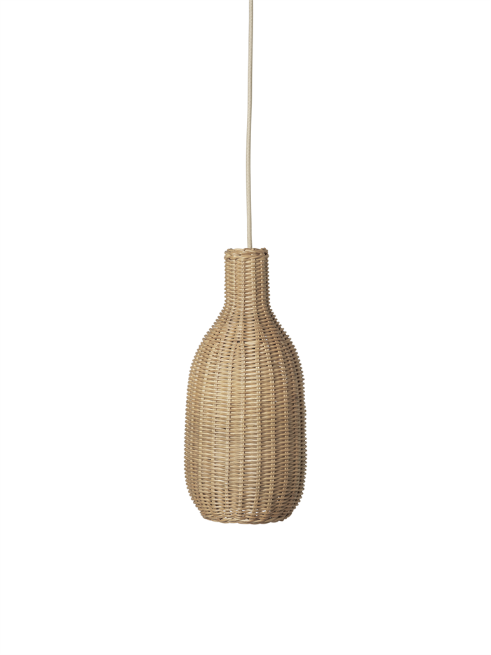 Ferm Living Braided Lampshade - Bottle - Natural