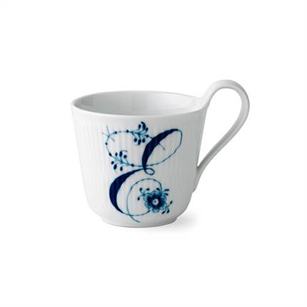 Royal Copenhagen Alfabet Kollektion Højhankskop, E, 33 cl