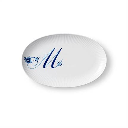 Royal Copenhagen Alfabet Kollektion Asiet, M, 23,5 cm