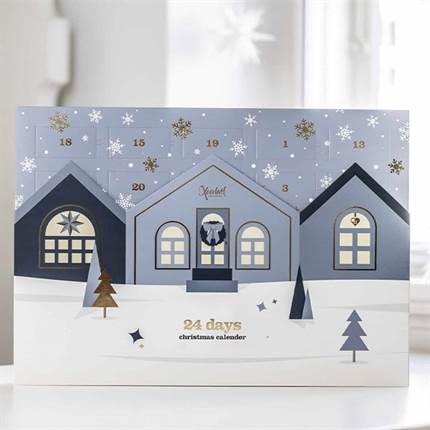 Xocolatl Snow crystal calendar for 1