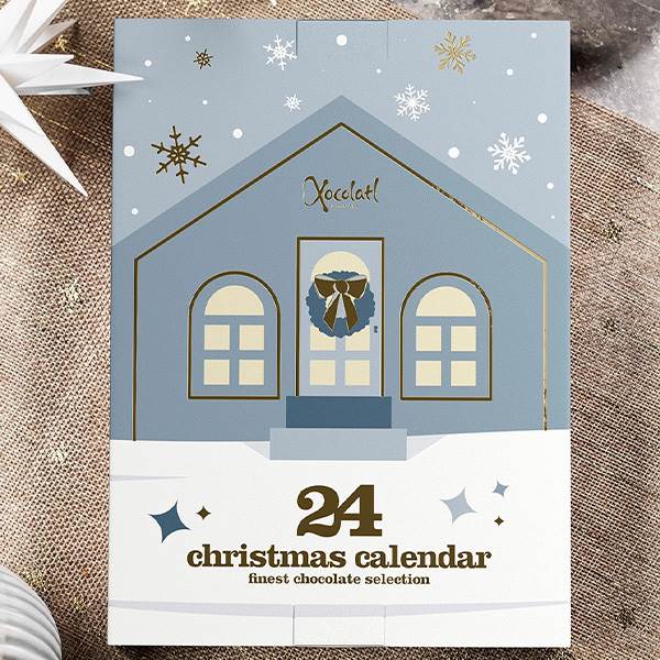 Xocolatl Snow crystal calendar diamonds