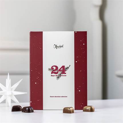 Xocolatl Snow crystal calendar diamonds