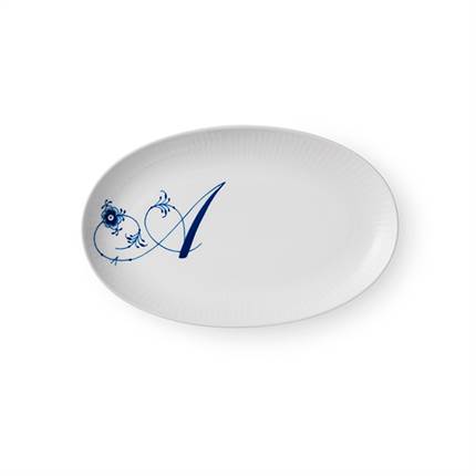 Royal Copenhagen Alfabet Kollektion Asiet, A, 23,5 cm