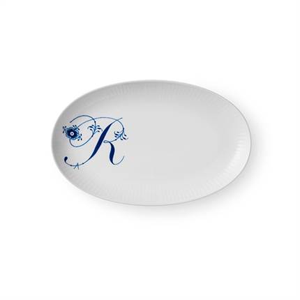 Royal Copenhagen Alfabet Kollektion Asiet, R, 23,5 cm