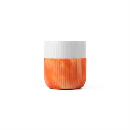 Royal Copenhagen Riflet Contrast Marble krus, Warm Ochre, 35 cl