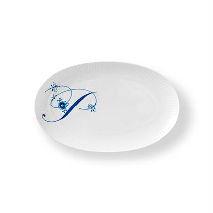 Royal Copenhagen Alfabet Kollektion Asiet, P, 23,5 cm