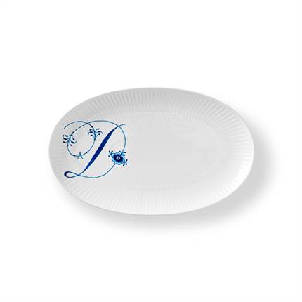 Royal Copenhagen Alfabet Kollektion Asiet, D, 23,5 cm