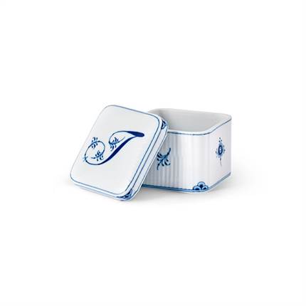 Royal Copenhagen Alfabet Kollektion Bonbonniere, T, 13 cl