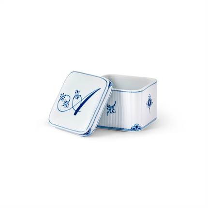 Royal Copenhagen Alfabet Kollektion Bonbonniere, A, 13 cl