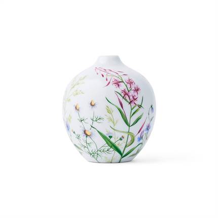 Royal Copenhagen Vase 2026, markblomster, 13 cm