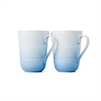 Royal Copenhagen Iris Kop, 36 cl, 2 stk. - Blå
