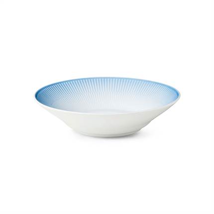 Royal Copenhagen Iris Dyb tallerken, 24 cm - Blå