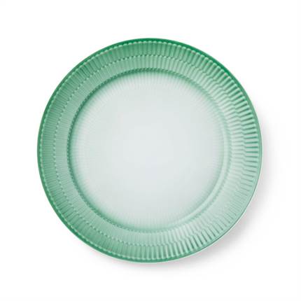 Royal Copenhagen Iris Tallerken,  27 cm - Grøn 