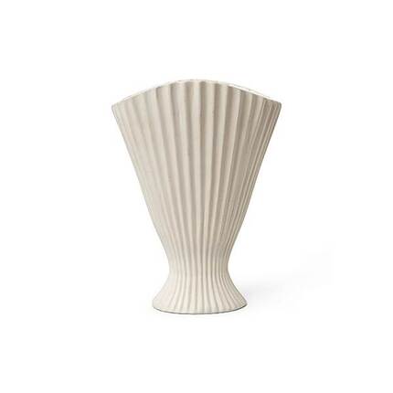 Ferm Living Fountain vase - Off white