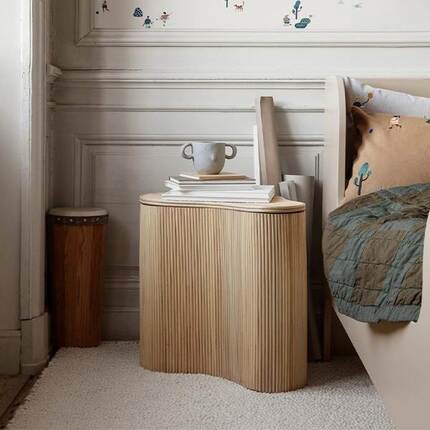 Ferm Living Isola Storage Table - Natural