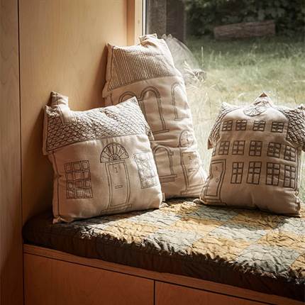 Ferm LivingAdobe cushion - Cottage house 