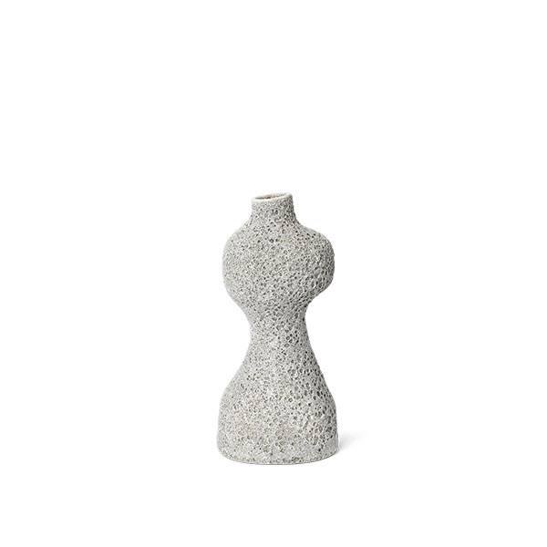 Ferm Living Yara vase medium - Grey pumice