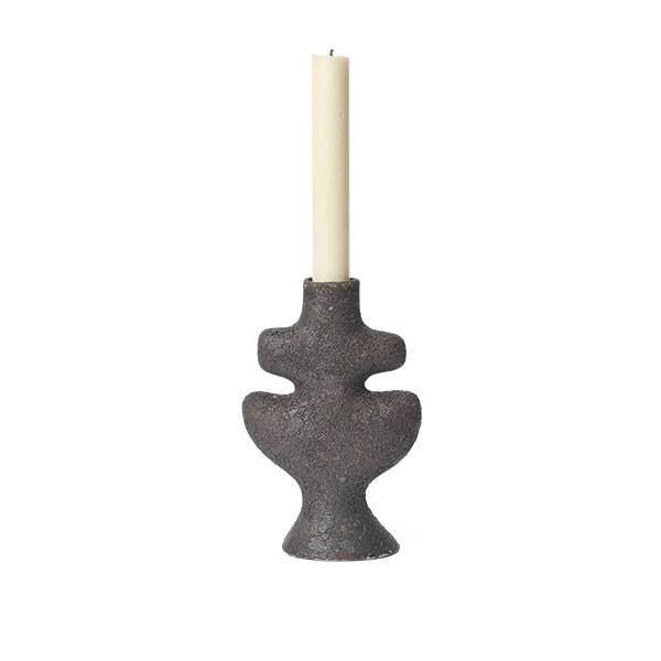 Ferm Living Yara candle holder small - Rustic iron