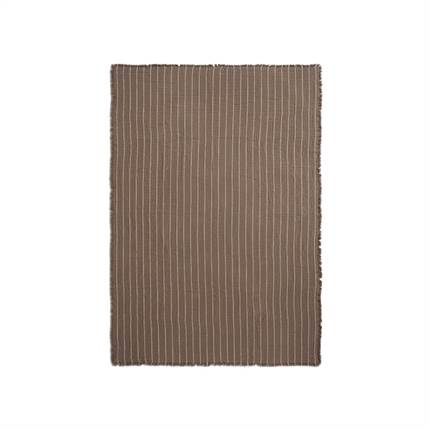 Ferm Living Aires Bedspread, single - Stone 