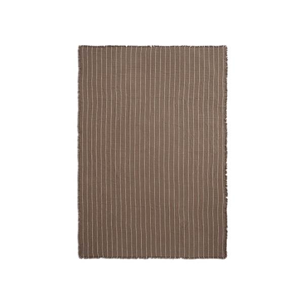 Ferm Living Aires Bedspread, single - Stone 