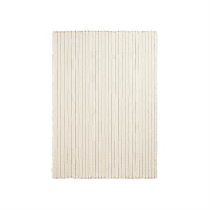 Ferm Living Aires Bedspread, single - Undyed