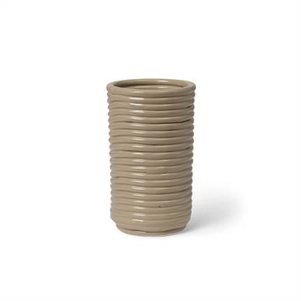 Ferm Living Corduroy Vase - Cashmere 