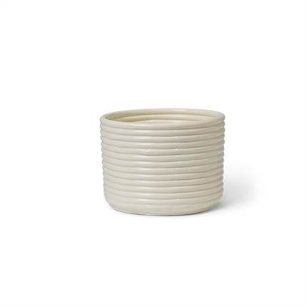 Ferm Living Corduroy Pot - Off-white