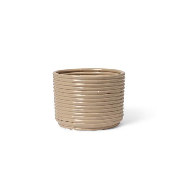 Ferm Living Corduroy Pot - Cashmere 