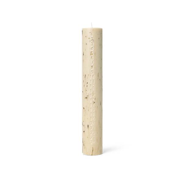 Ferm Living Mura advent candle - Oat